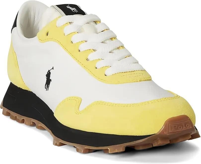 Polo Ralph Lauren Suède sneakers met logo Wit - Foto 3