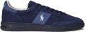 Polo Ralph Lauren Suède sneakers met logodetail Blauw - Blauw