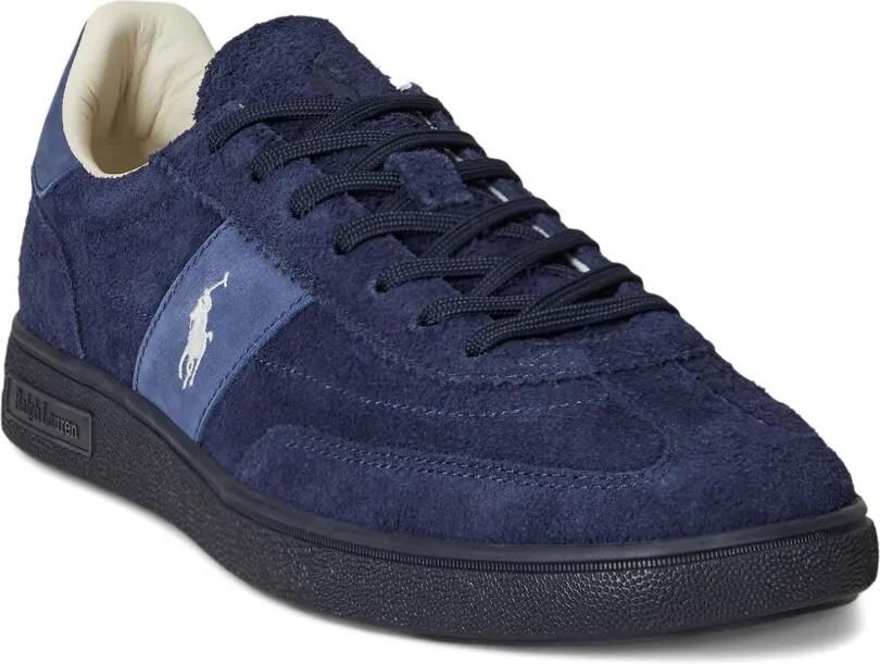 Polo Ralph Lauren Suède sneakers met logodetail Blauw - Foto 2