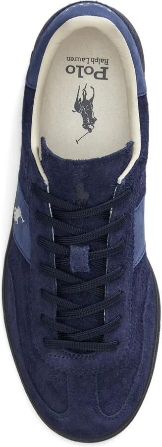 Polo Ralph Lauren Suède sneakers met logodetail Blauw - Foto 3