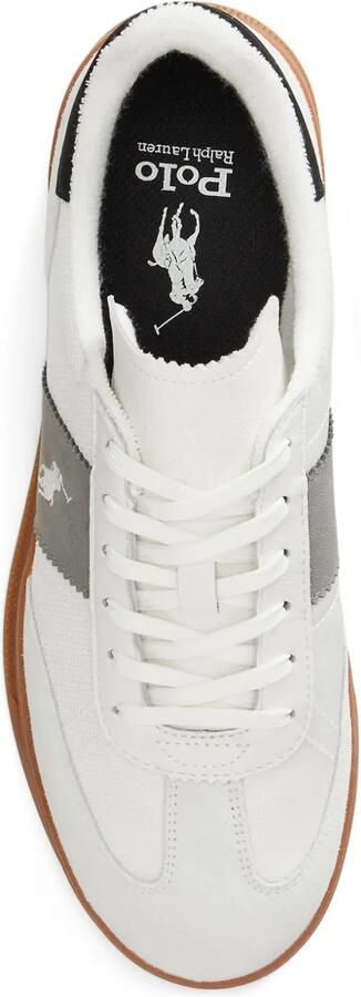 Polo Ralph Lauren Suède sneakers met logodetail Wit - Foto 4