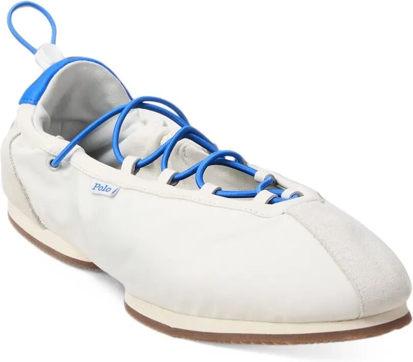 Polo Ralph Lauren suede-trim lace-up sneakers Wit - Foto 2