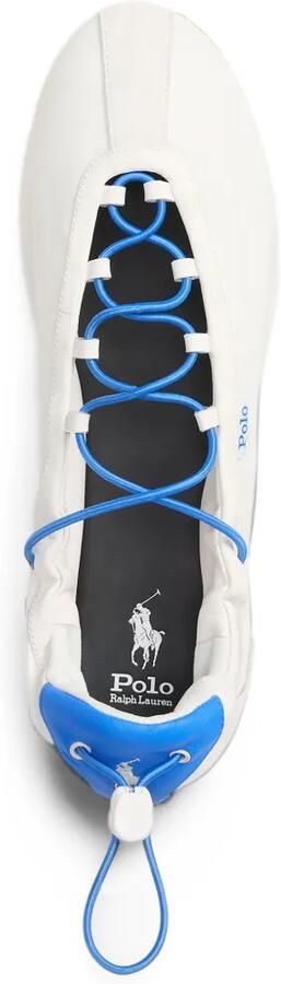 Polo Ralph Lauren suede-trim lace-up sneakers Wit - Foto 3