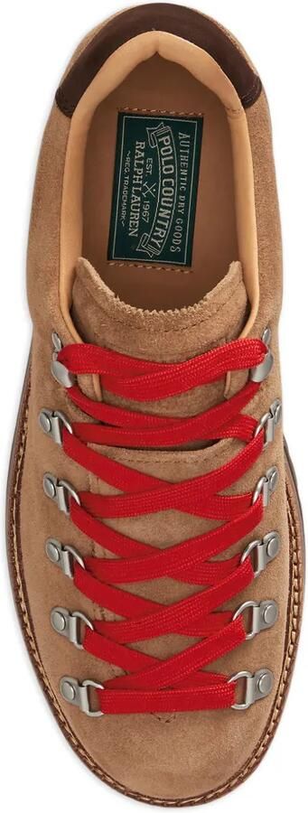 Polo Ralph Lauren Suède veterlaarzen Beige - Foto 3
