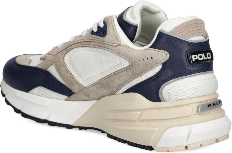 Polo Ralph Lauren Trackster 275 sneakers met leren vlak Wit - Foto 2