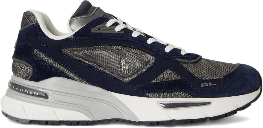 Polo Ralph Lauren Trackstr 275 sneakers met vlakken Blauw