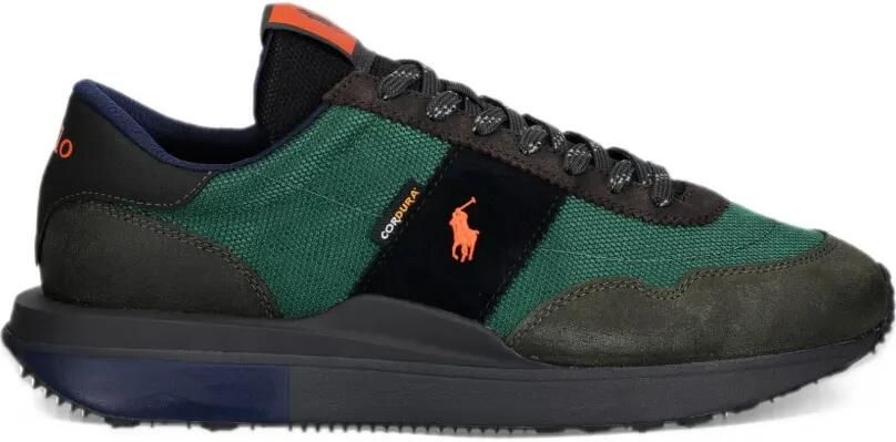 Polo Ralph Lauren Train 89 Polo Pony panelled sneakers Groen - Foto 4