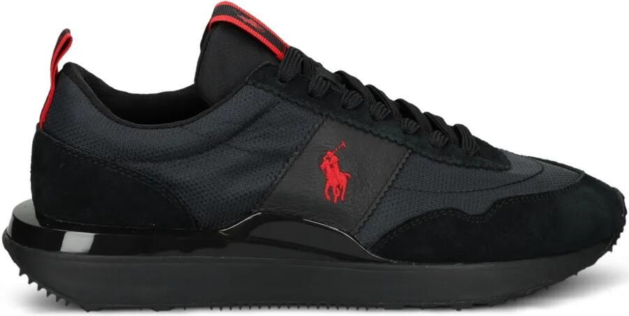 Polo Ralph Lauren Train 89 sneakers met geborduurd logo Zwart