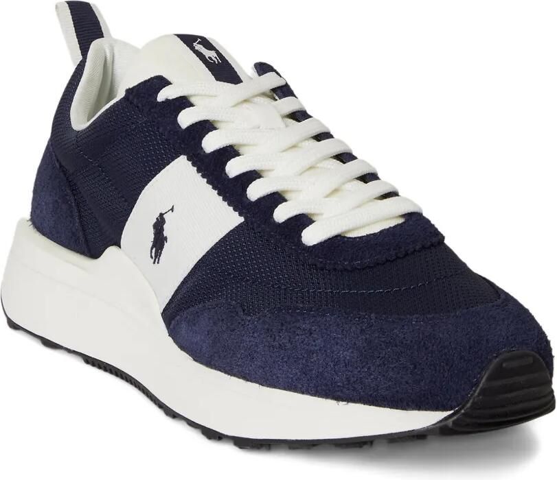 Polo Ralph Lauren Train 89 sneakers met geribbelde streep Blauw - Foto 3
