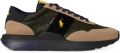 Polo Ralph Lauren Train 89 sneakers met leren vlakken Groen - Groen