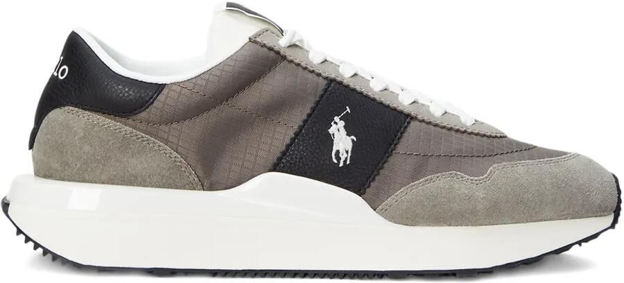 Polo Ralph Lauren Train 89 sneakers met suède vlakken Grijs