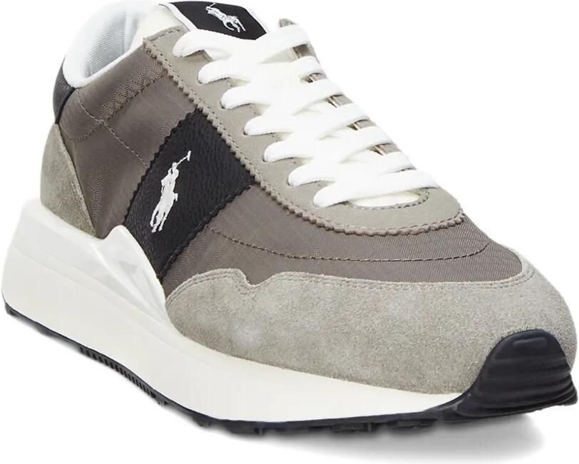 Polo Ralph Lauren Train 89 sneakers met suède vlakken Grijs - Foto 4