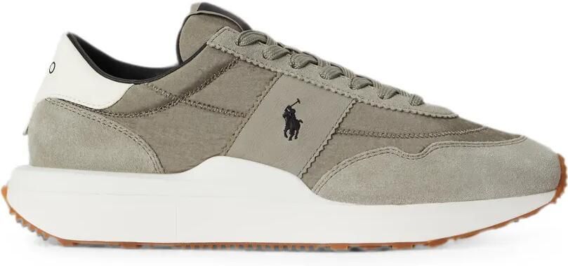Polo Ralph Lauren Train 89 sneakers met suède vlakken Grijs