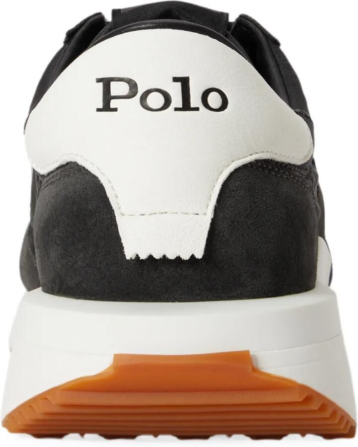 Polo Ralph Lauren Train 89 sneakers met suède vlakken Zwart - Foto 3