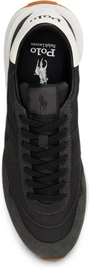 Polo Ralph Lauren Train 89 sneakers met suède vlakken Zwart - Foto 5