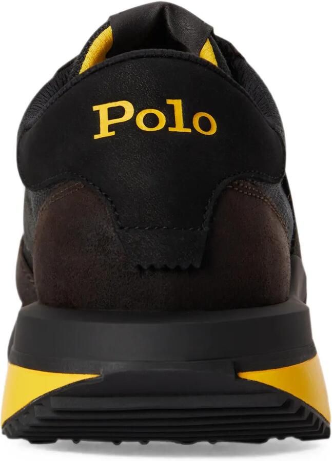 Polo Ralph Lauren Train 89 sneakers met suède vlakken Zwart - Foto 3