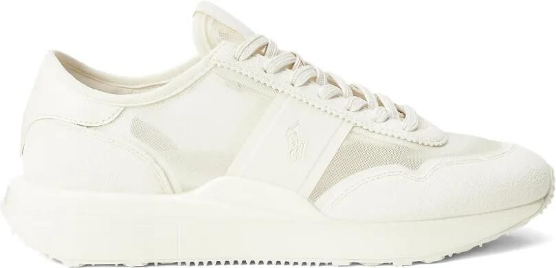 Polo Ralph Lauren Train 89 sneakers met tonale strepen Wit