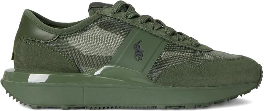 Polo Ralph Lauren Train 89 sneakers met vlakken en logo-patch Groen