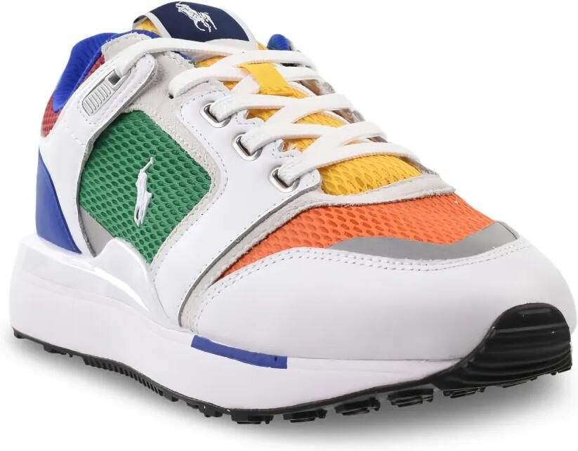Polo Ralph Lauren Train 89 V2 "Green Multicolour" sneakers Wit