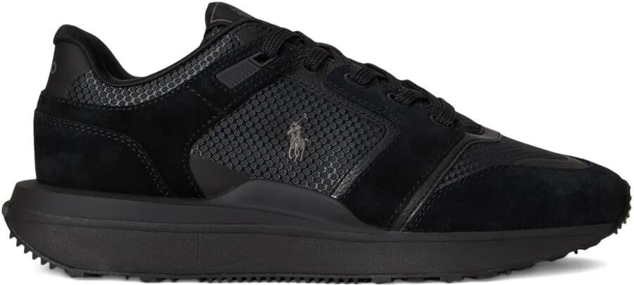 Polo Ralph Lauren Train 89 V2 suède sneakers Zwart