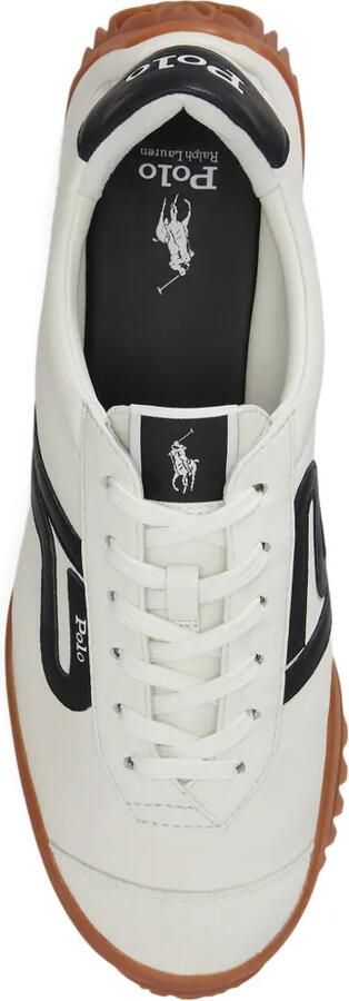 Polo Ralph Lauren Treaded leren sneakers Wit - Foto 5