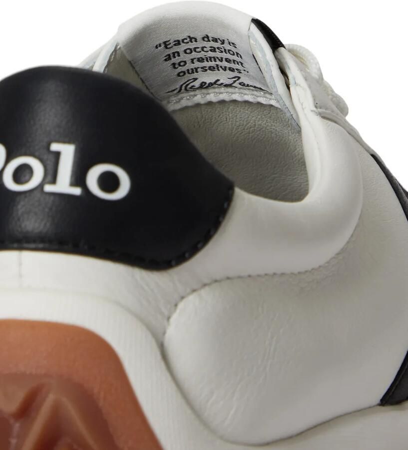 Polo Ralph Lauren Treaded leren sneakers Wit - Foto 2