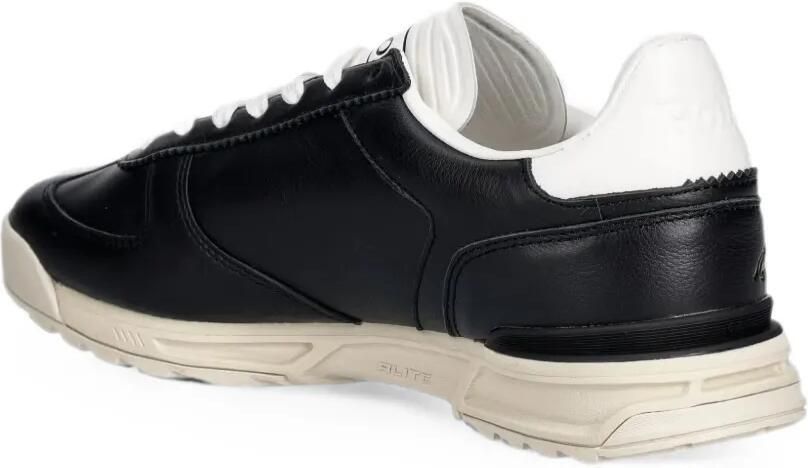 Polo Ralph Lauren Varick leren sneakers met logo-reliëf Zwart - Foto 3