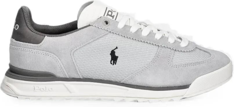 Polo Ralph Lauren Varick sneakers met vlakken en geborduurd logo Grijs