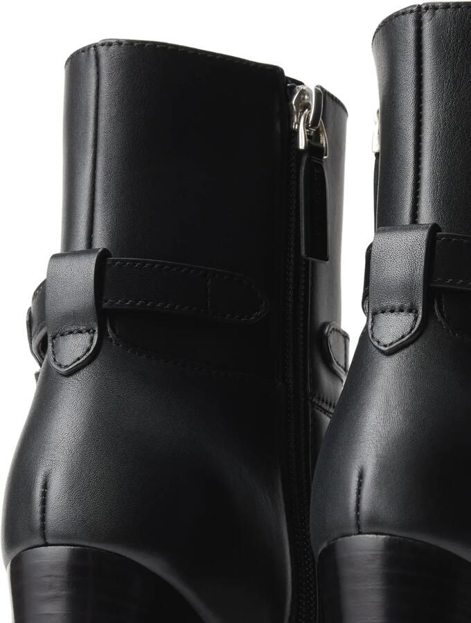 Ralph Lauren Collection 90 mm Donnely laarzen met blokhak en gespbandje Zwart - Foto 3