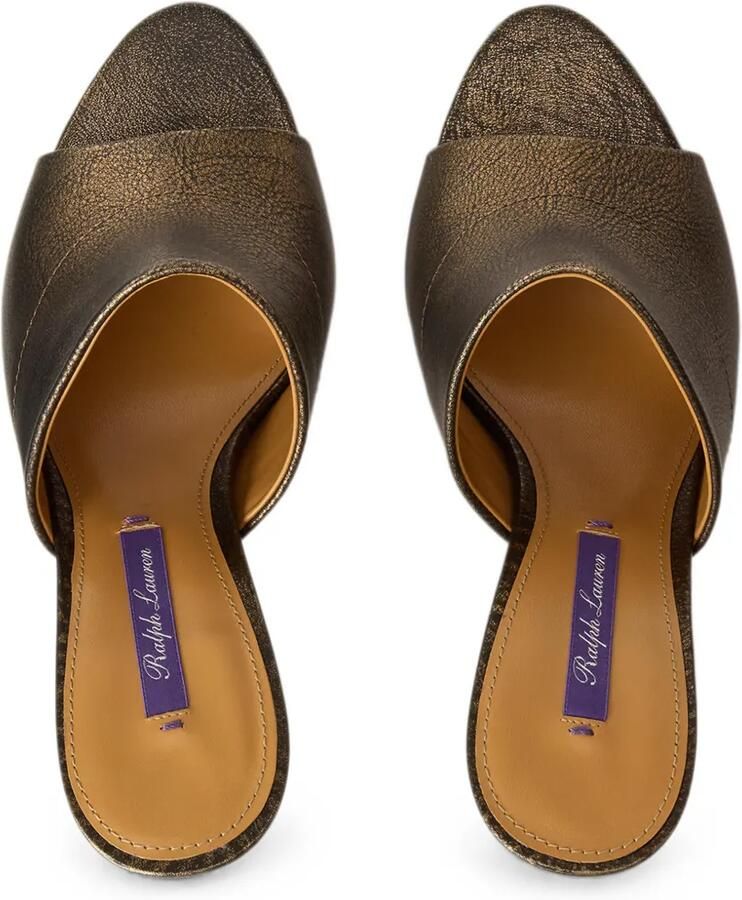 Ralph Lauren Collection Adela sandalen Goud - Foto 3