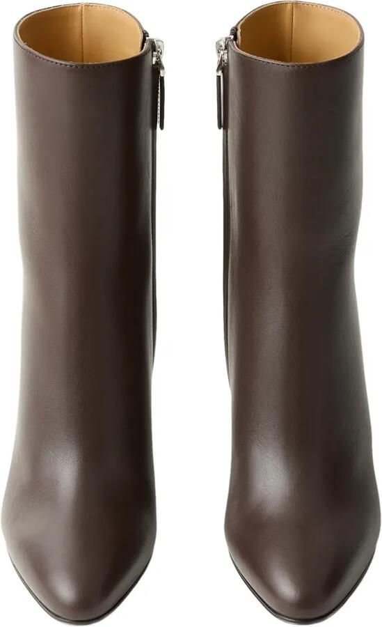 Ralph Lauren Collection Bernice leren enkellaarzen Bruin - Foto 5