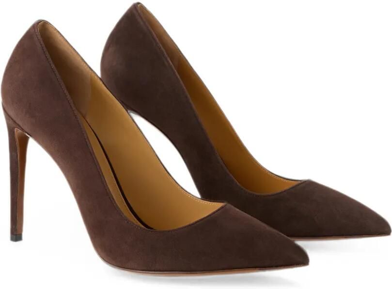 Ralph Lauren Collection Celia pumps met puntige neus Bruin - Foto 4
