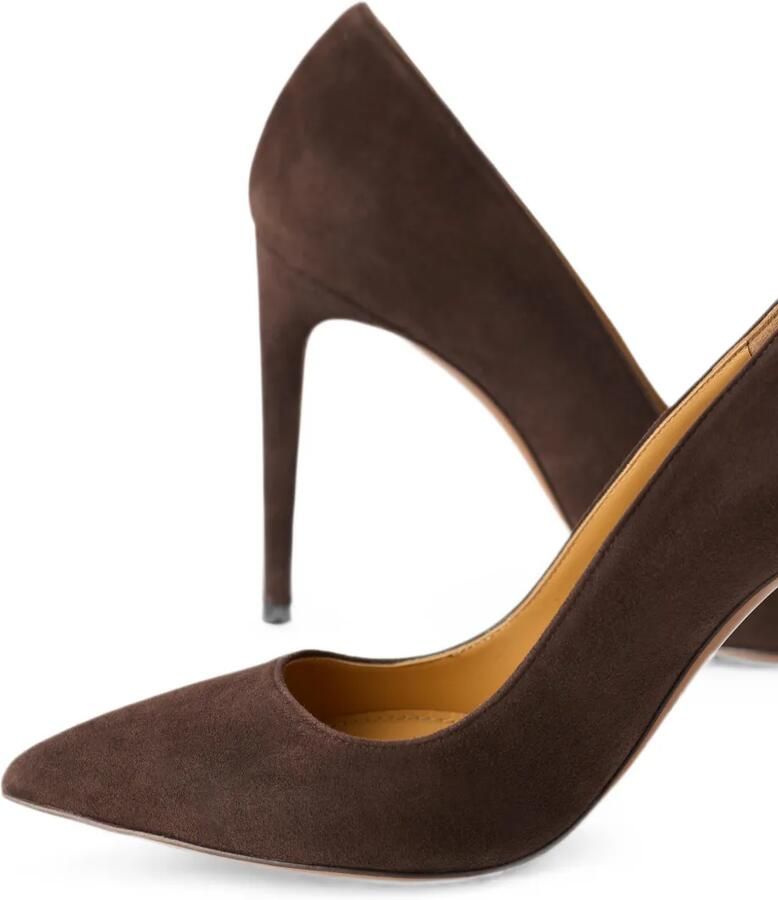 Ralph Lauren Collection Celia pumps met puntige neus Bruin - Foto 2