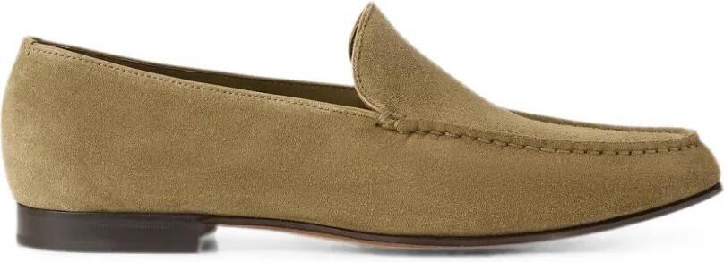 Ralph Lauren Collection Darcey loafers met stiksels Beige