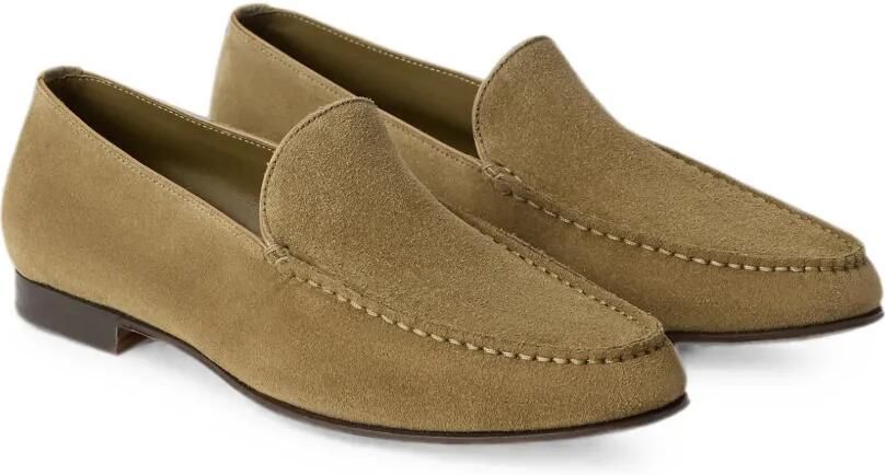 Ralph Lauren Collection Darcey loafers met stiksels Beige - Foto 4