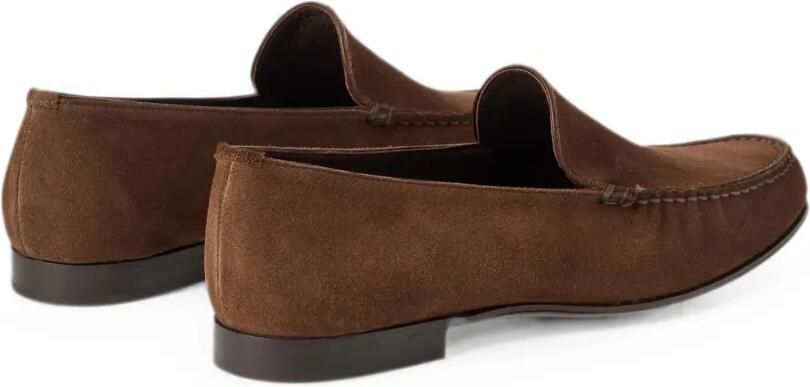 Ralph Lauren Collection Darcey loafers met stiksels Bruin - Foto 5