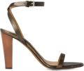 Ralph Lauren Collection Graison leren sandalen met bandjes Goud - Goud