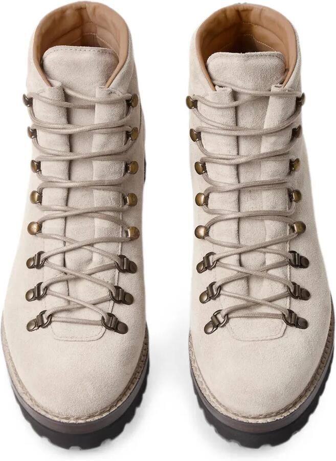 Ralph Lauren Purple Label Darrow suède wandellaarzen Beige - Foto 3