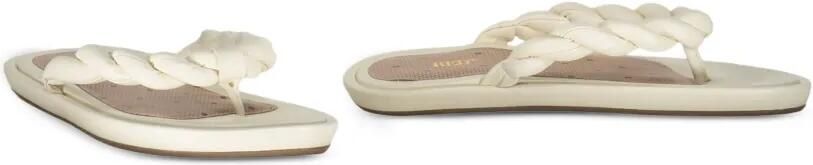 RED Valentino Gevlochten sandalen Beige - Foto 3