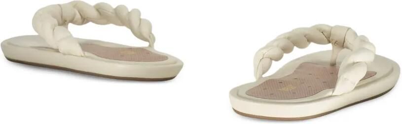 RED Valentino Gevlochten sandalen Beige - Foto 2