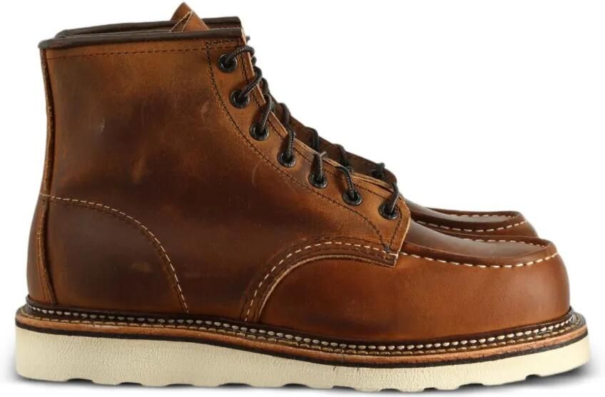 Red Wing Shoes 1907 Classic Moc veterlaarzen Bruin