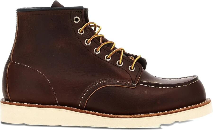 Red Wing Shoes Classic Moc laarzen met contrasterend stiksel Bruin