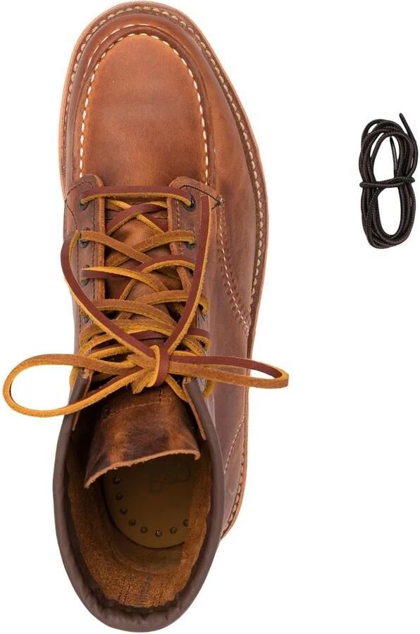 Red Wing Shoes Enkellaarzen met veters Beige - Foto 3