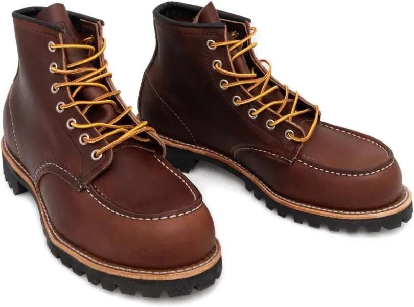 Red Wing Shoes Enkellaarzen met veters Bruin - Foto 4