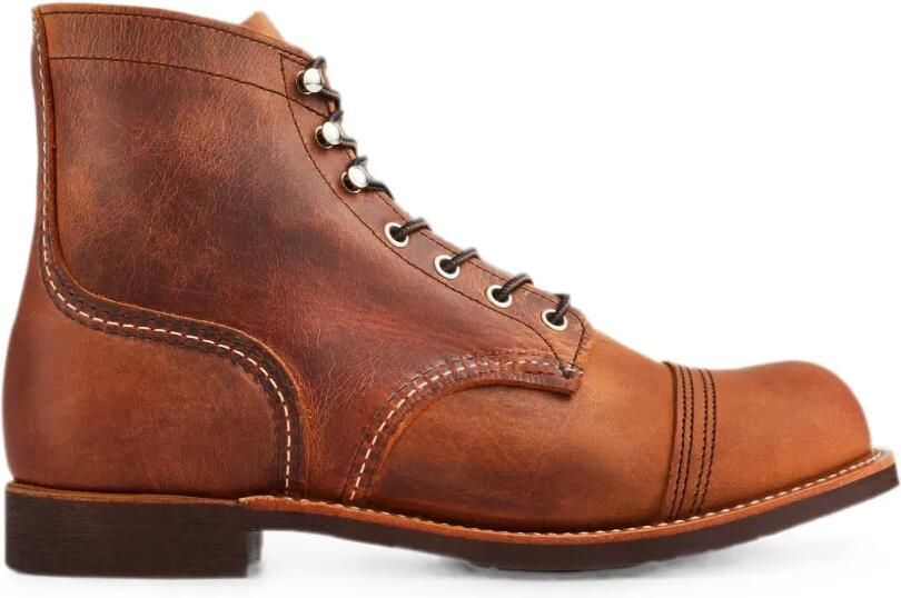 Red Wing Shoes Iron Ranger enkellaarzen Bruin