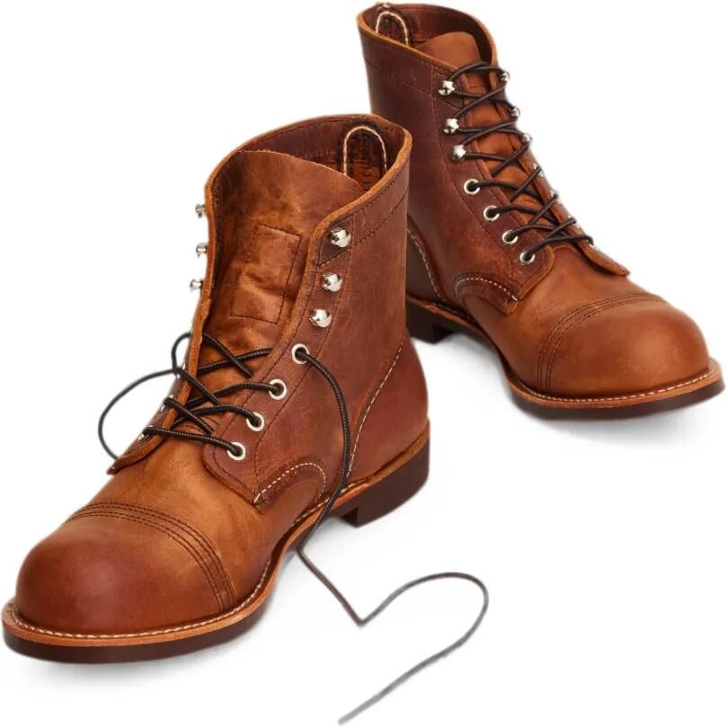 Red Wing Shoes Iron Ranger enkellaarzen Bruin - Foto 2