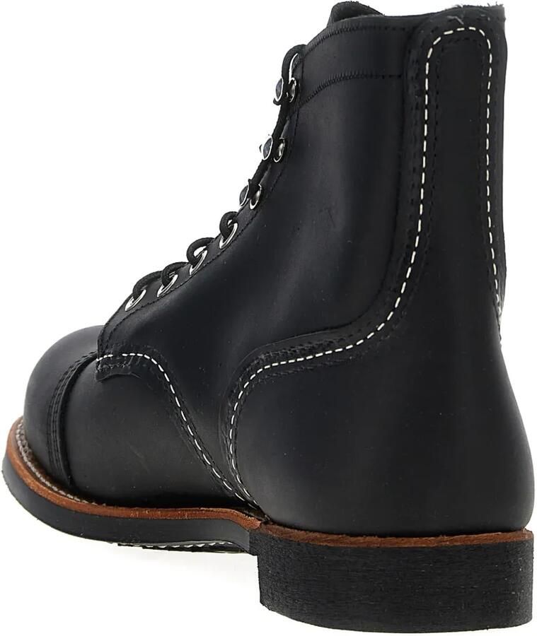 Red Wing Shoes Iron Ranger laarzen met contrasterend stiksel Zwart - Foto 3