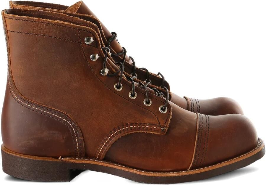 Red Wing Shoes Iron Ranger veterlaarzen Bruin