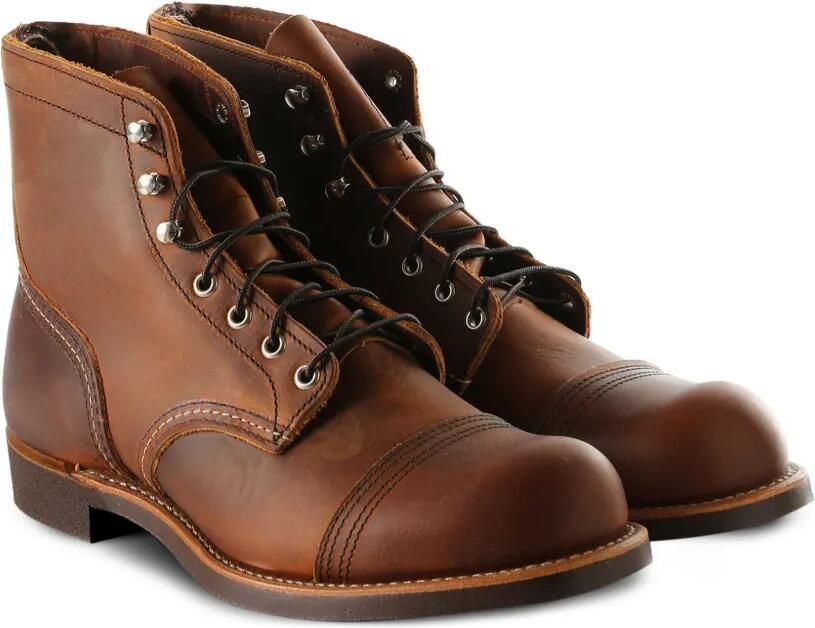 Red Wing Shoes Iron Ranger veterlaarzen Bruin - Foto 2