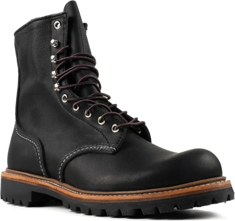 Red Wing Shoes lace-up leather boots Zwart - Foto 3
